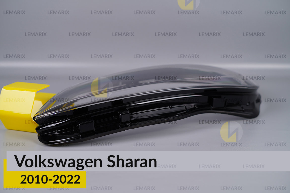 Скло фари VW Volkswagen Sharan (2010-2022) ліве