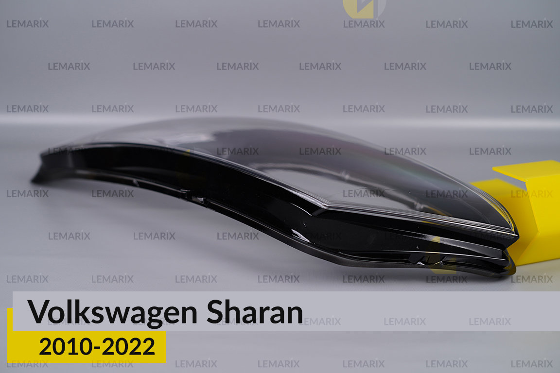 Скло фари VW Volkswagen Sharan (2010-2022) ліве