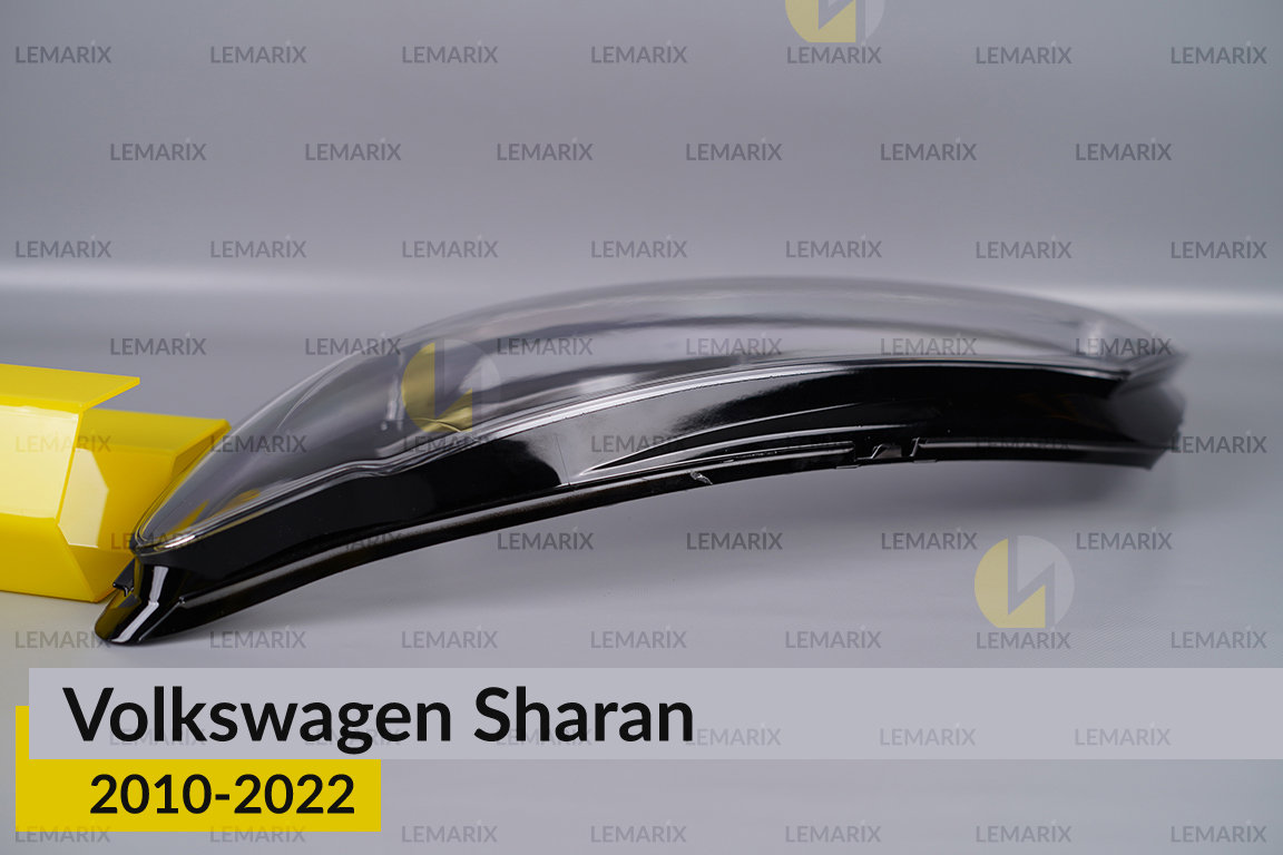 Скло фари VW Volkswagen Sharan (2010-2022) ліве