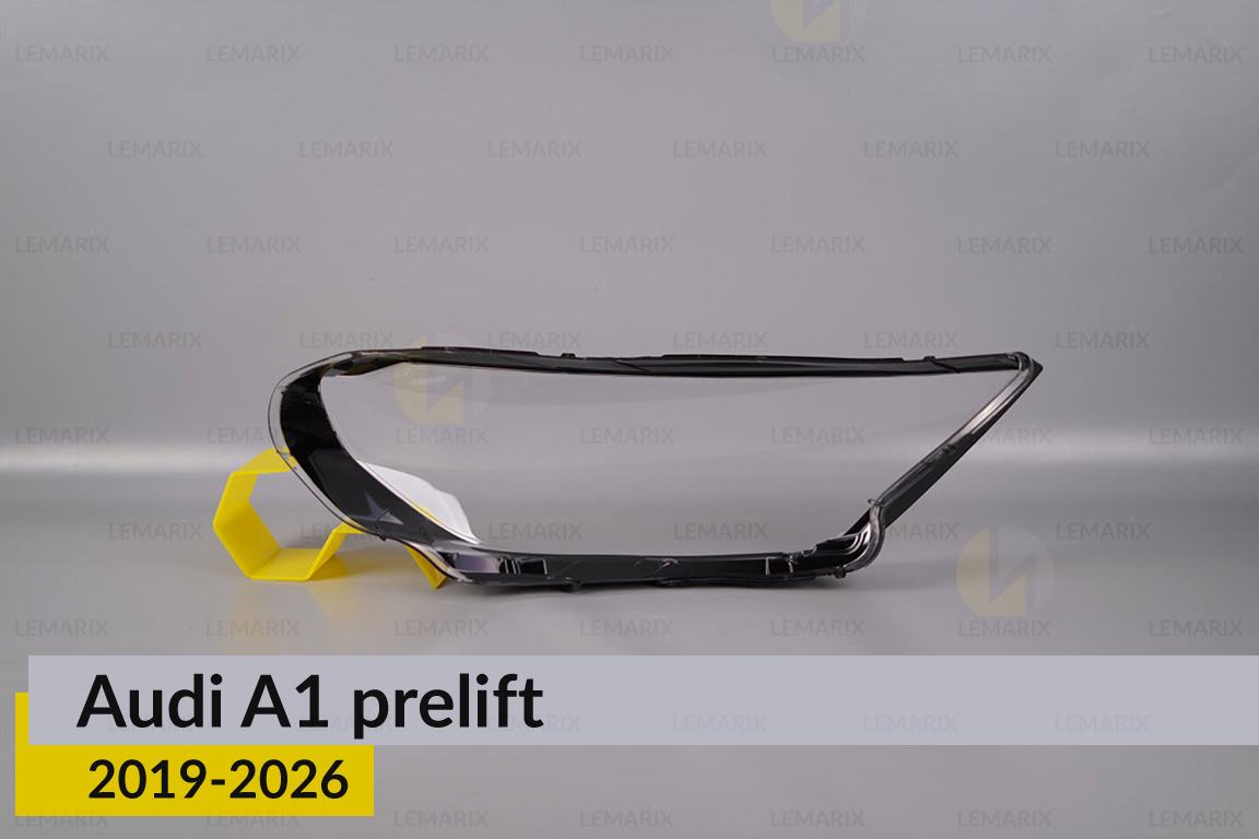 Скло фари Audi A1 (2019-2026) дорест ліве
