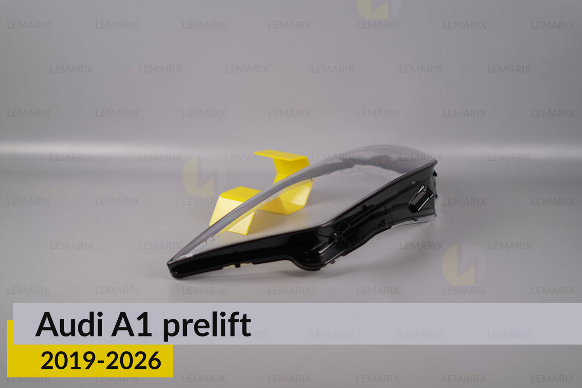 Скло фари Audi A1 (2019-2026) дорест ліве