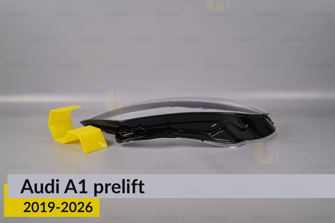 Скло фари Audi A1 (2019-2026) дорест ліве