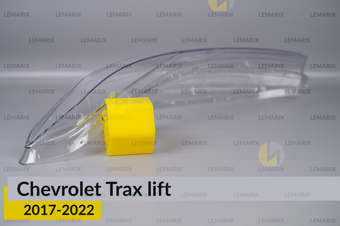 Скло фари Chevrolet Trax (2017-2022) рест ліве