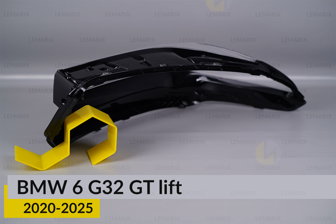 Скло фари BMW 6 G32 GT (2020-2025) рест праве