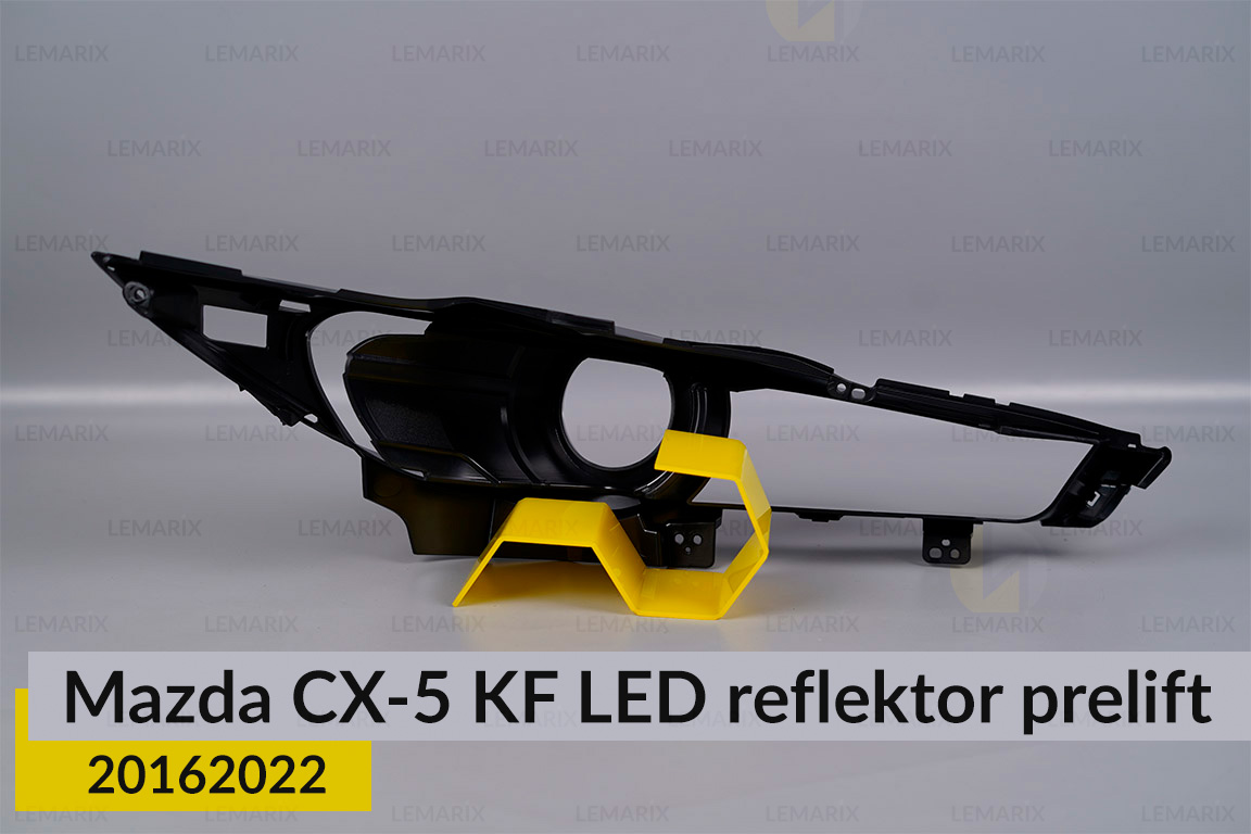 Декоративна маска рефлектора Mazda CX-5 KF LED рефлектор (2016-2022) дорест ліва