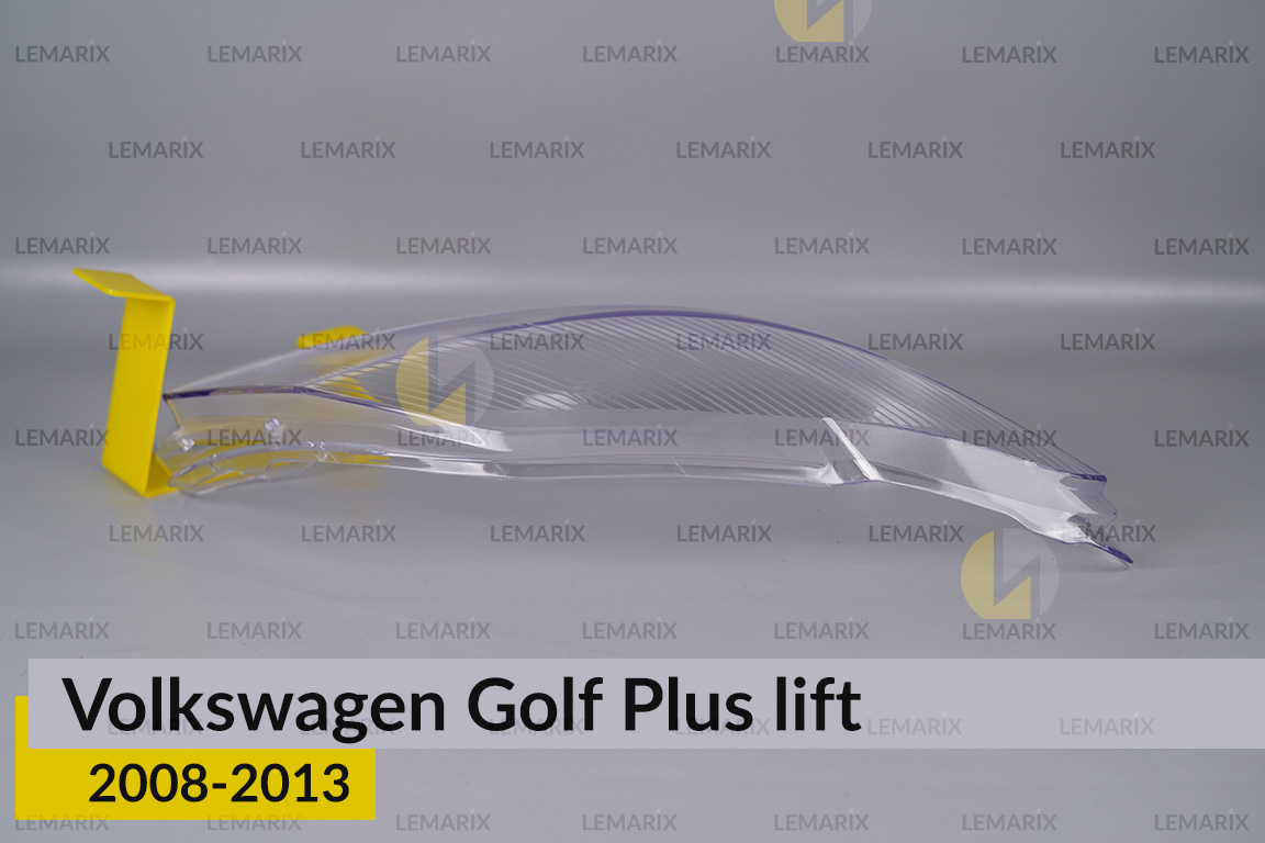 Скло фари VW Volkswagen Golf Plus (2008-2013) рест праве