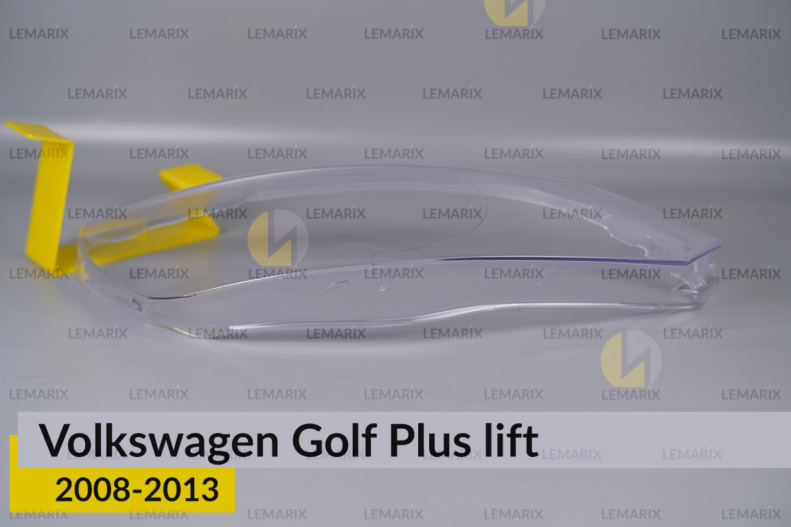 Скло фари VW Volkswagen Golf Plus (2008-2013) рест праве
