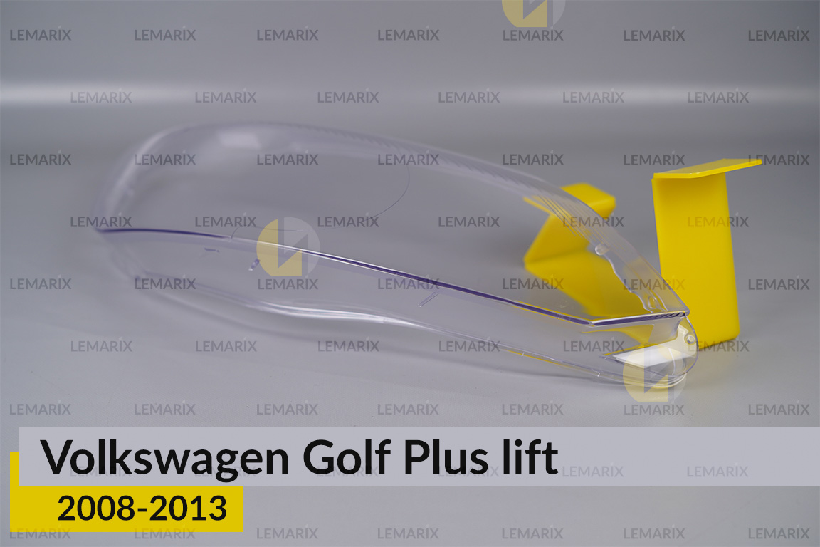 Скло фари VW Volkswagen Golf Plus (2008-2013) рест праве