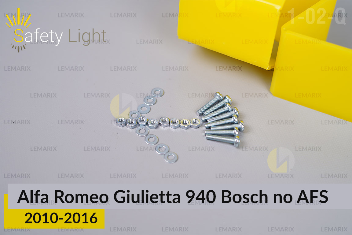 Перехідна рамка для Alfa Romeo Giulietta 940 Bosch no AFS (2010-2016)