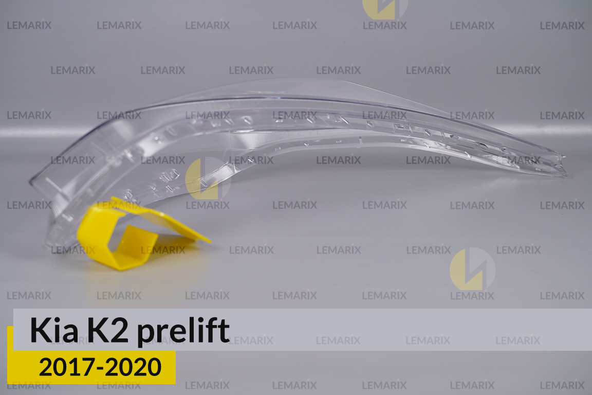 Скло фари Kia K2 (2017-2020) дорест праве
