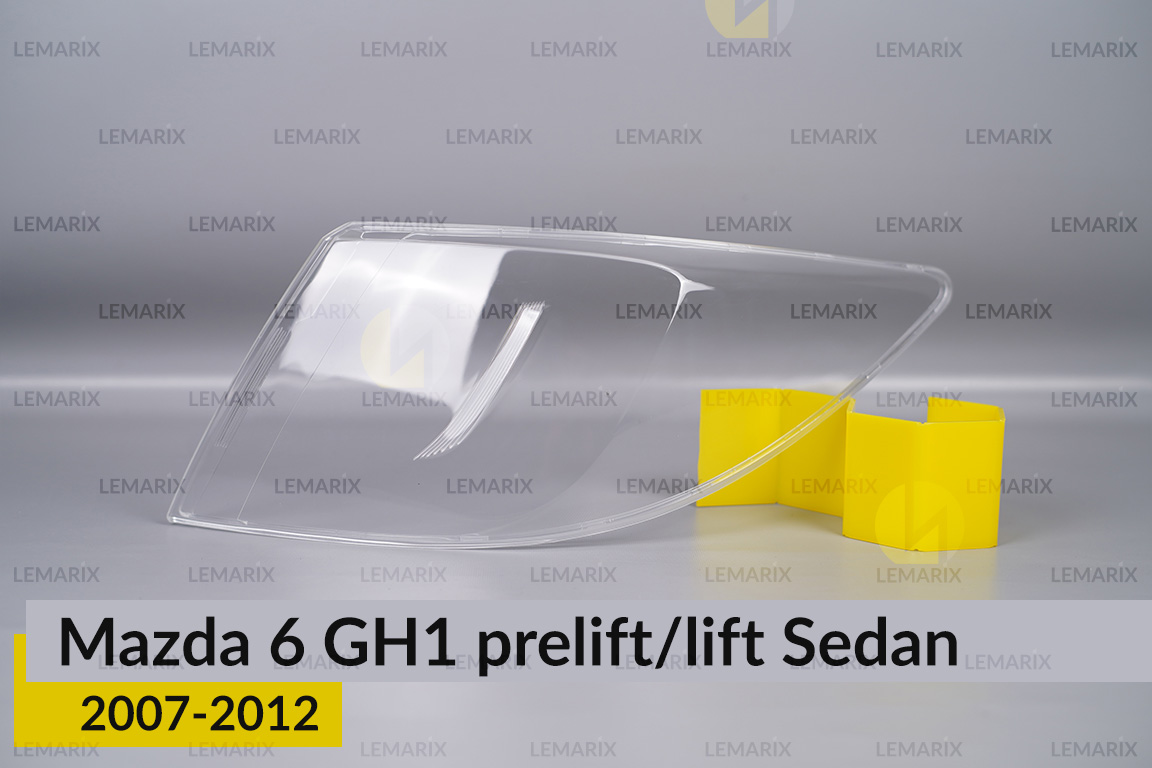 Скло заднього ліхтаря зовнішнє в крилі Mazda 6 GH1 Sedan (2007-2012) дорест/рест праве