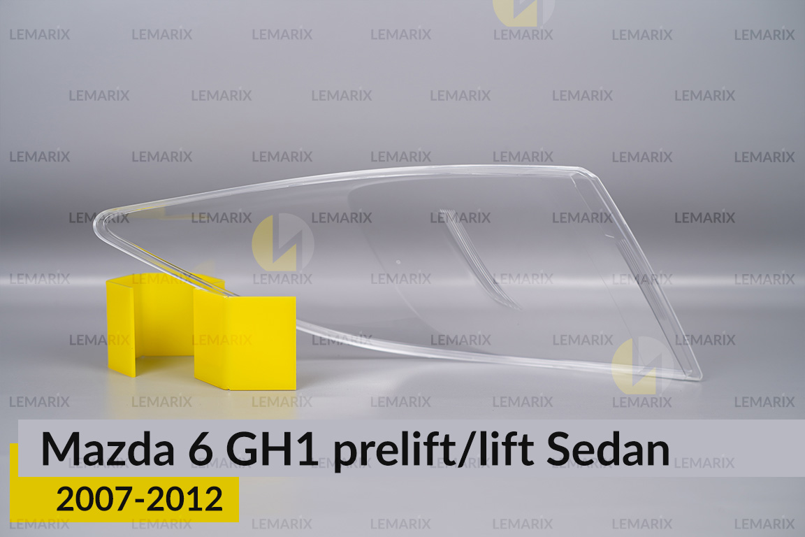 Скло заднього ліхтаря зовнішнє в крилі Mazda 6 GH1 Sedan (2007-2012) дорест/рест праве