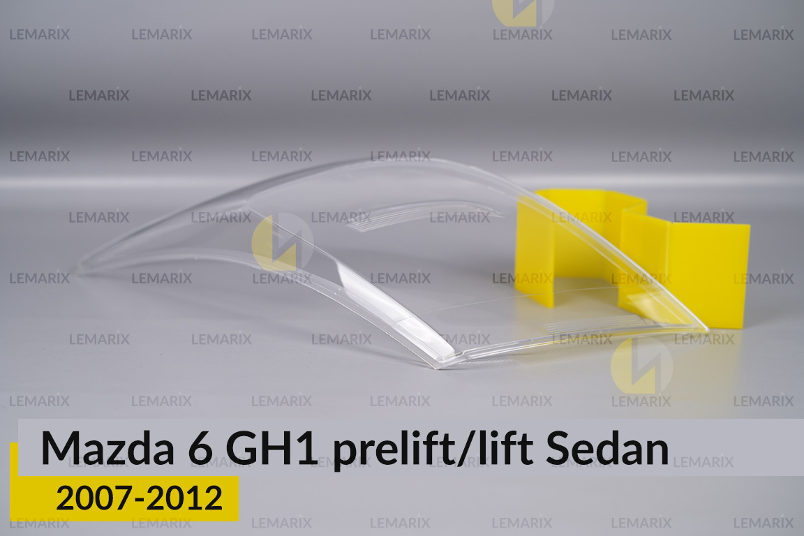 Скло заднього ліхтаря зовнішнє в крилі Mazda 6 GH1 Sedan (2007-2012) дорест/рест праве