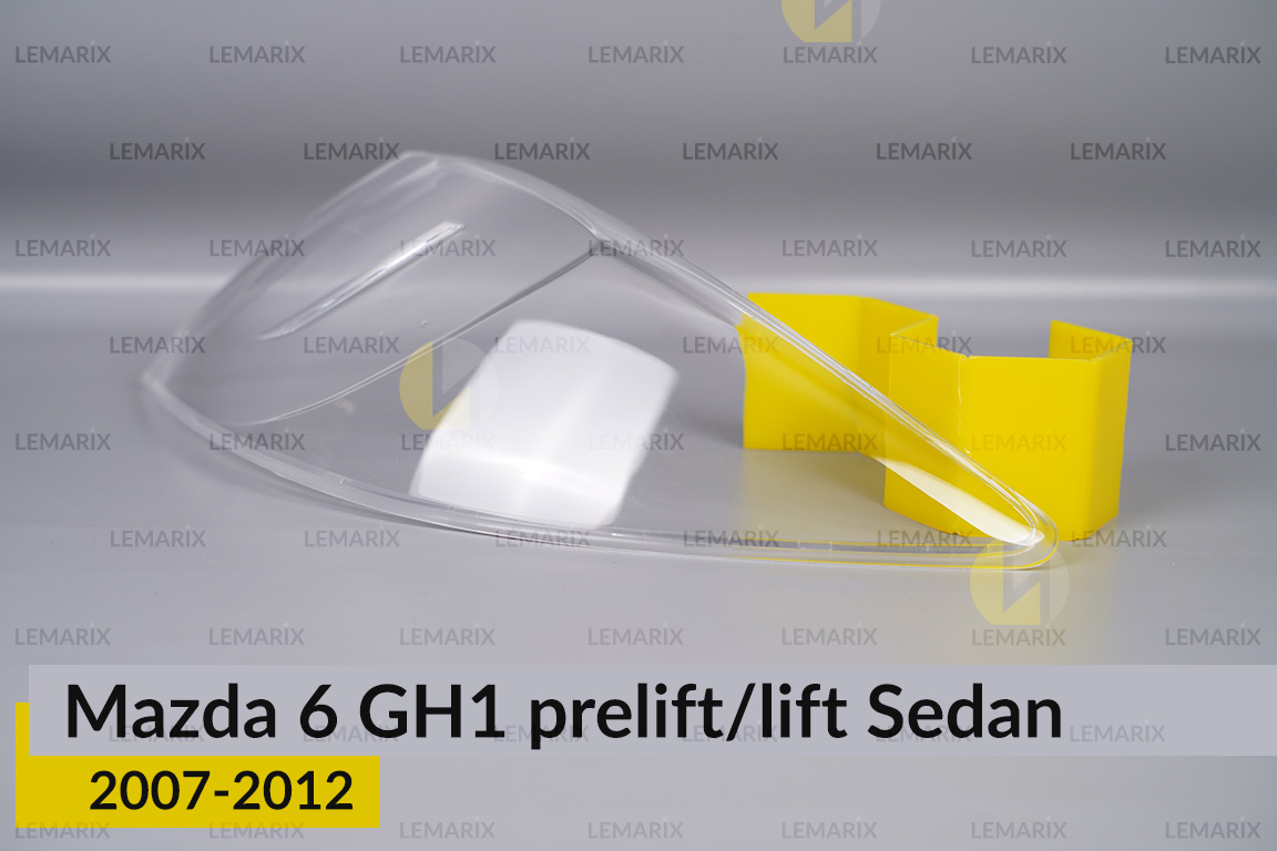 Скло заднього ліхтаря зовнішнє в крилі Mazda 6 GH1 Sedan (2007-2012) дорест/рест праве