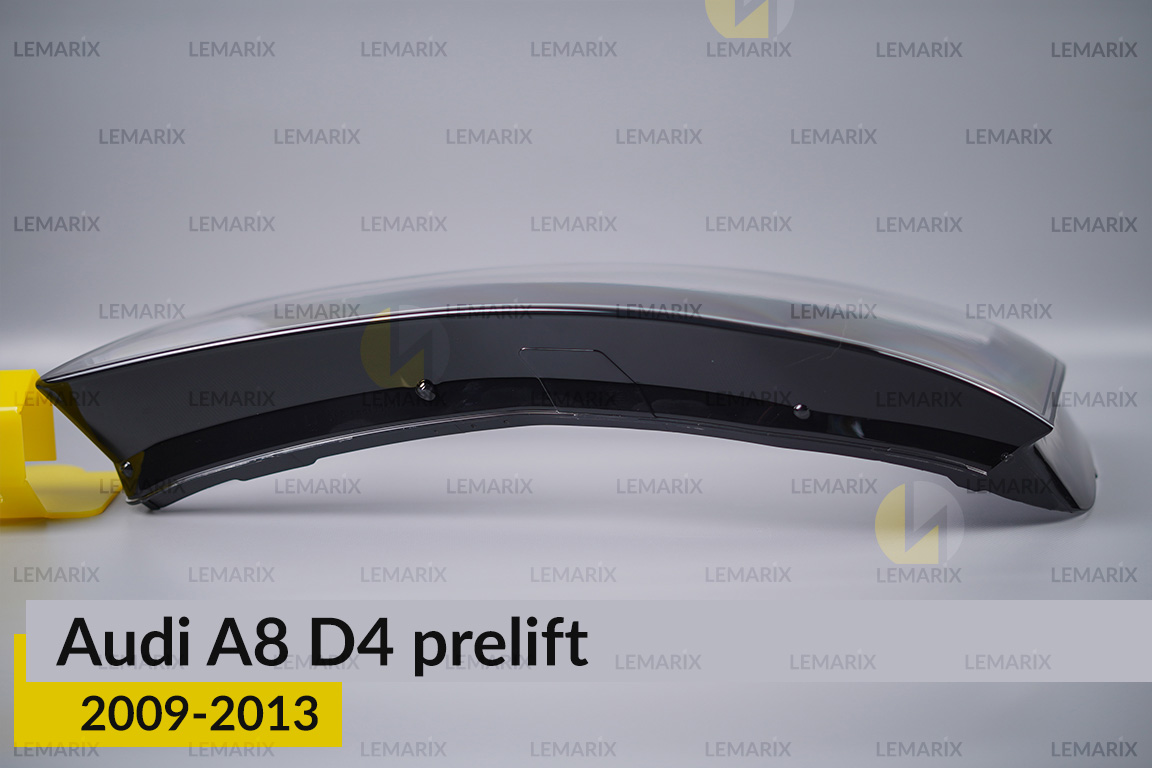 Скло фари Audi A8 D4 (2009-2013) дорест ліве