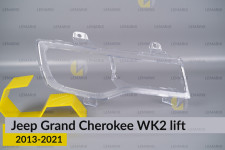 Декоративна прозора маска Jeep Grand Cherokee WK2 (2013-2021) рест права