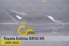 Стекло фары Toyota Estima XR50 (2009-2016) рест правое