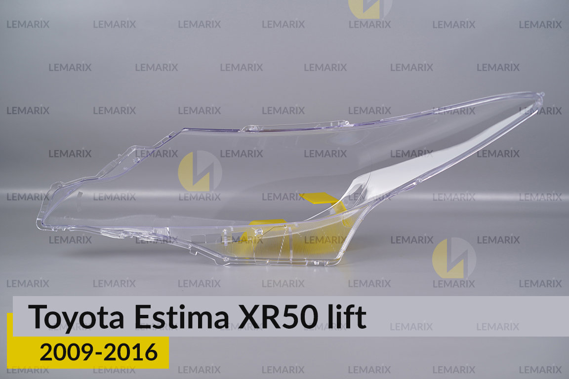 Скло фари Toyota Estima XR50 (2009-2016) рест праве