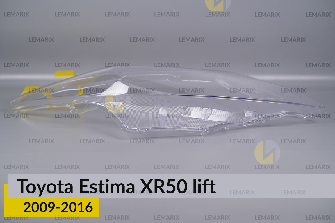 Скло фари Toyota Estima XR50 (2009-2016) рест праве