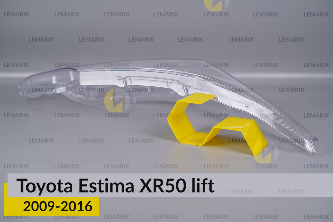 Скло фари Toyota Estima XR50 (2009-2016) рест праве