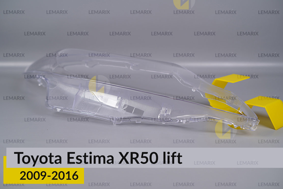 Скло фари Toyota Estima XR50 (2009-2016) рест праве