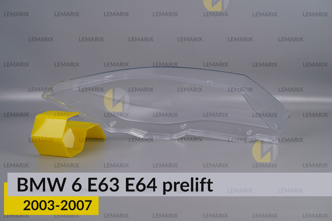 Скло фари BMW 6 E63 E64 (2003-2007) дорест ліве
