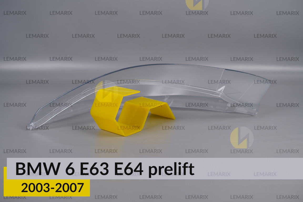 Скло фари BMW 6 E63 E64 (2003-2007) дорест ліве
