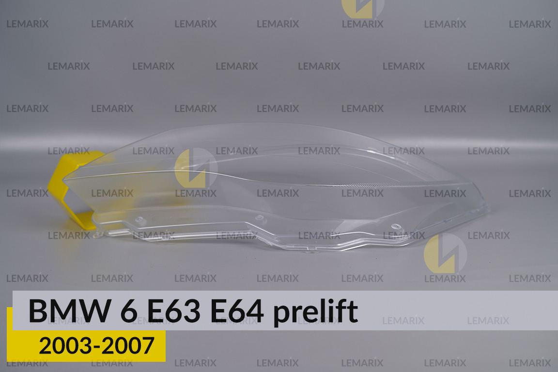 Скло фари BMW 6 E63 E64 (2003-2007) дорест ліве