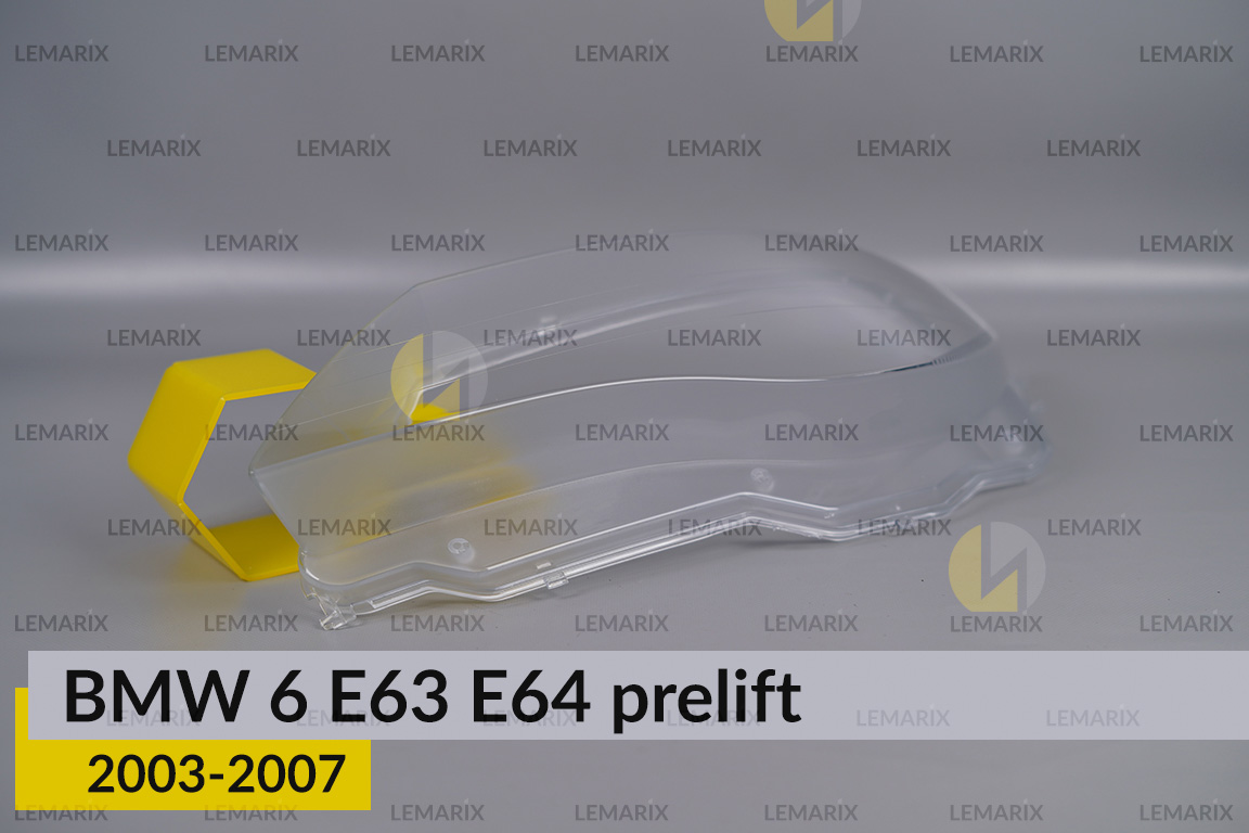 Скло фари BMW 6 E63 E64 (2003-2007) дорест ліве