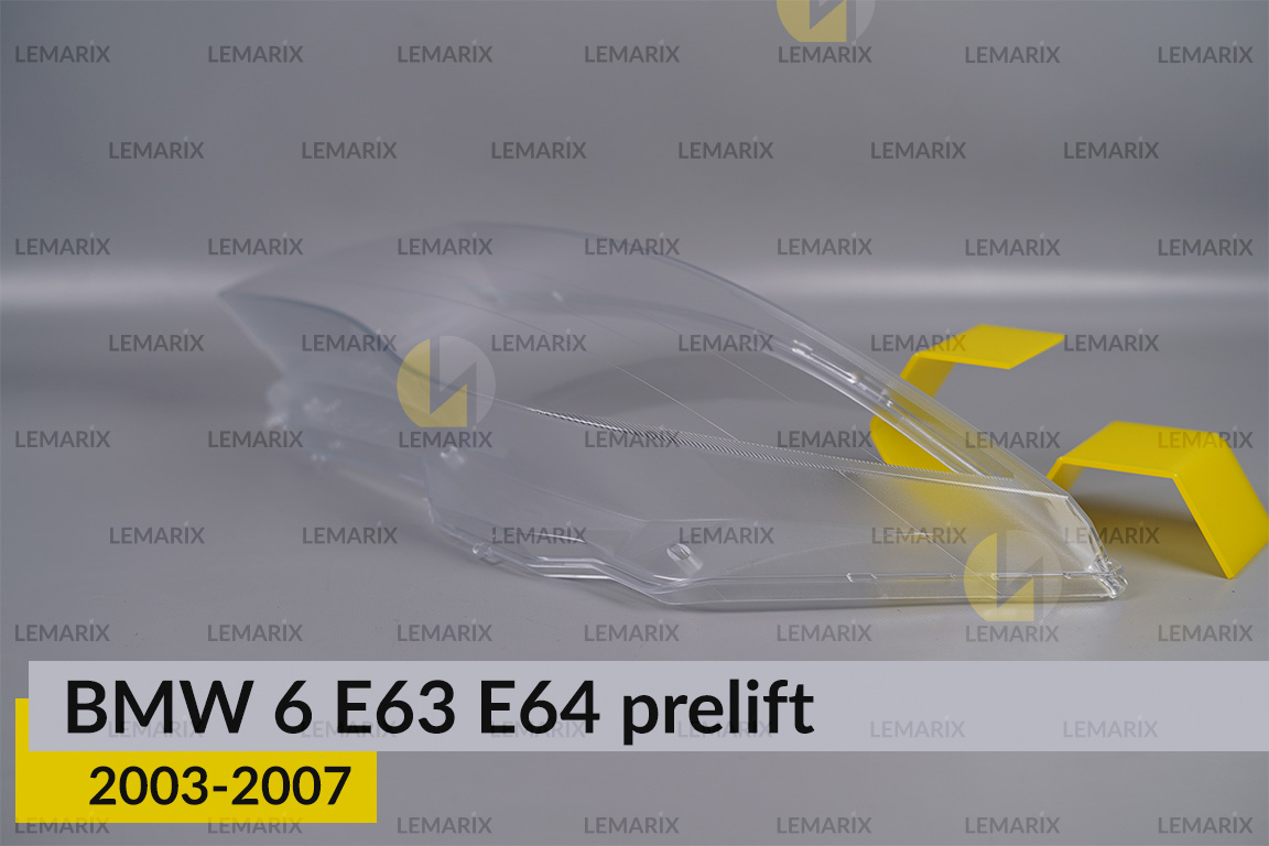 Скло фари BMW 6 E63 E64 (2003-2007) дорест ліве