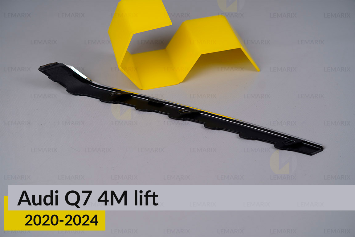 Хромована декоративна маска нижня Audi Q7 4M (2020-2024) рест права