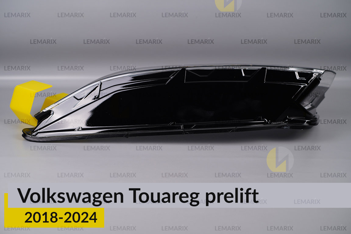 Скло фари VW Volkswagen Touareg (2018-2024) дорест ліве