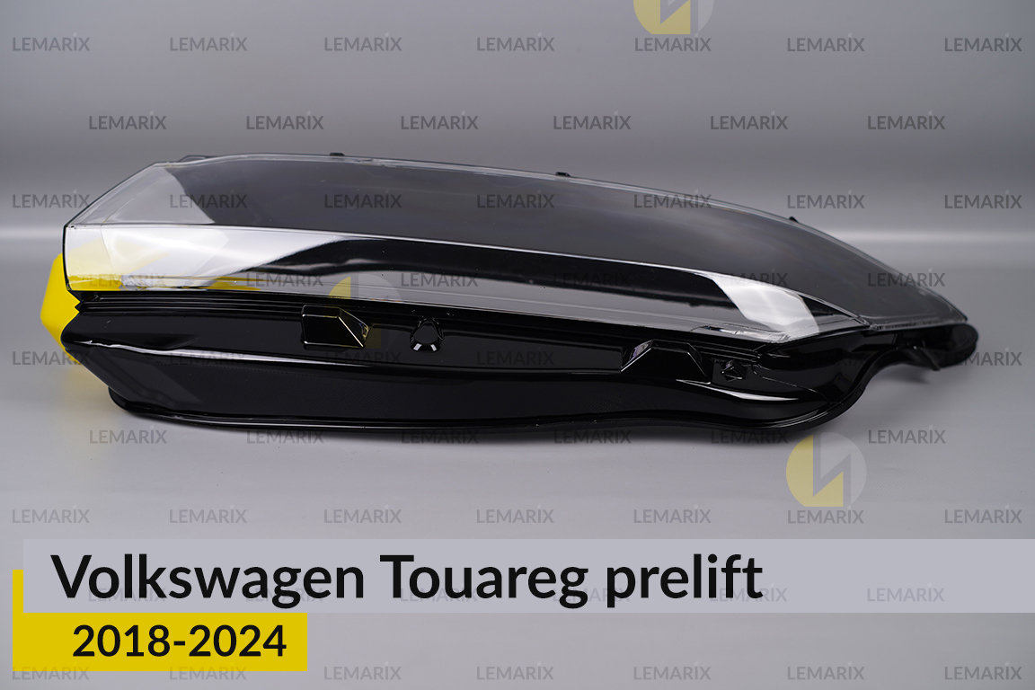 Скло фари VW Volkswagen Touareg (2018-2024) дорест ліве