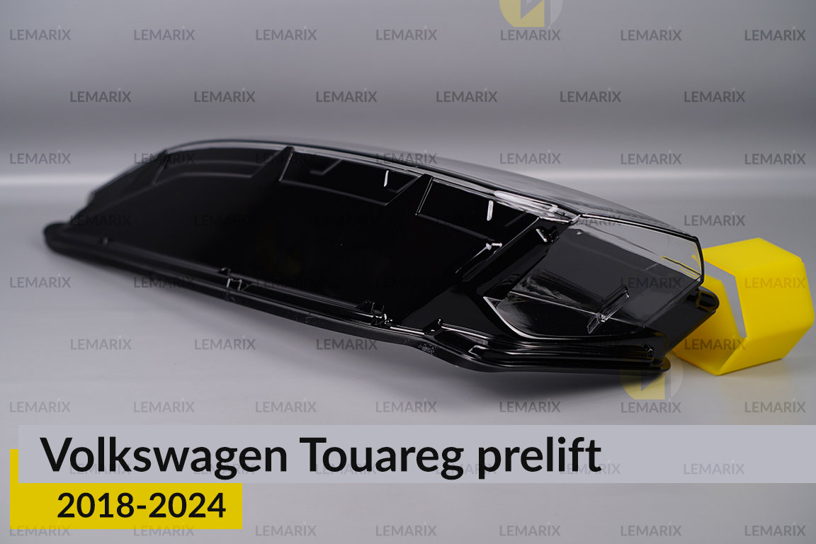 Скло фари VW Volkswagen Touareg (2018-2024) дорест ліве