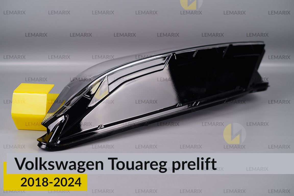 Скло фари VW Volkswagen Touareg (2018-2024) дорест ліве