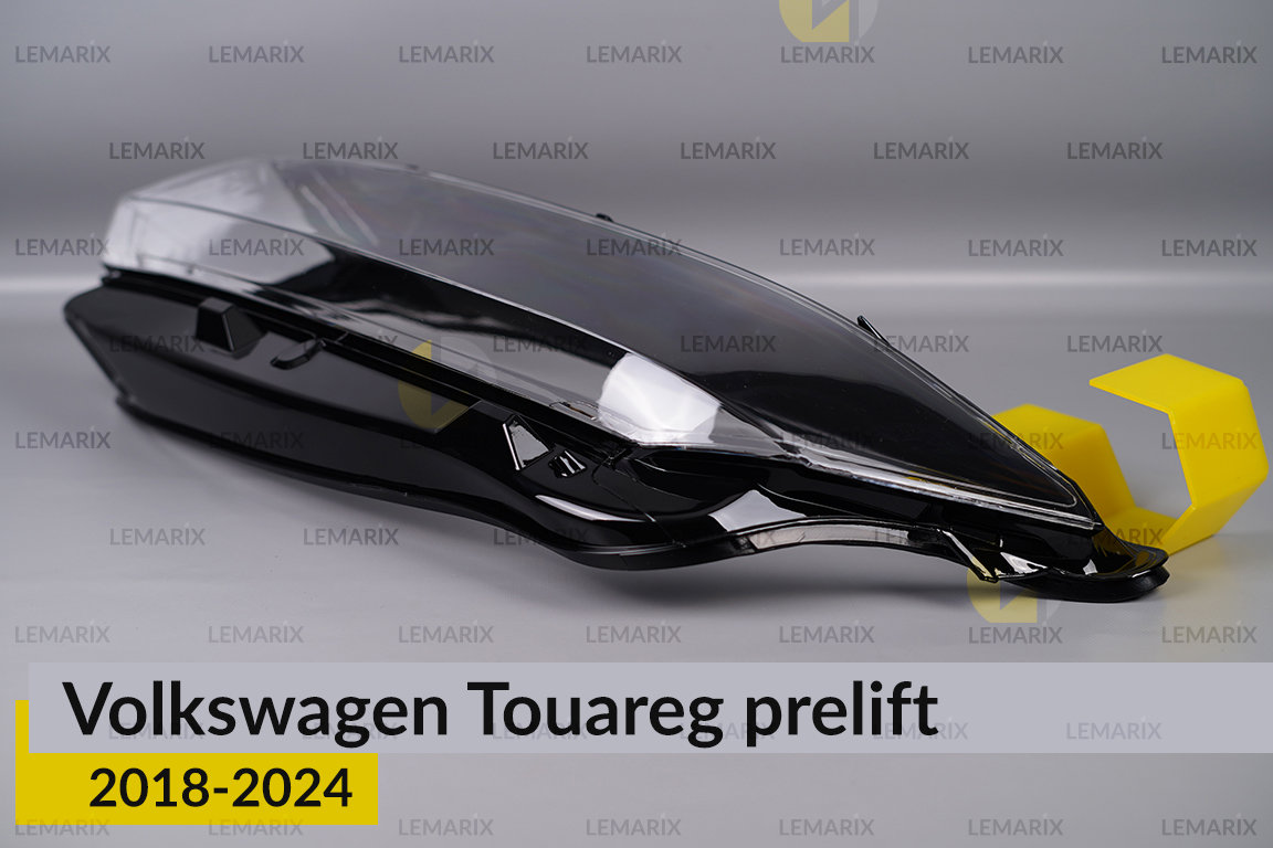 Скло фари VW Volkswagen Touareg (2018-2024) дорест ліве