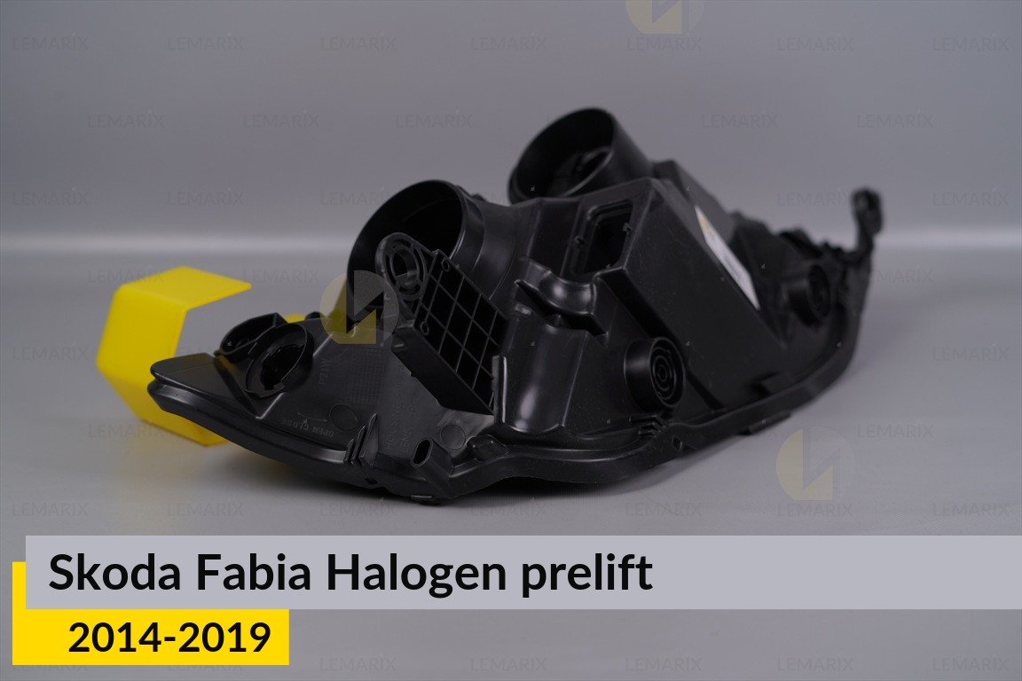 Корпус фари Skoda Fabia Halogen (2014-2019) дорест лівий