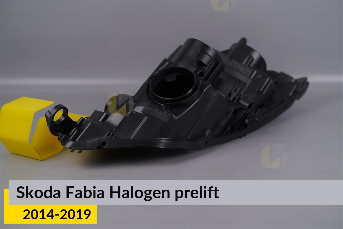 Корпус фари Skoda Fabia Halogen (2014-2019) дорест лівий
