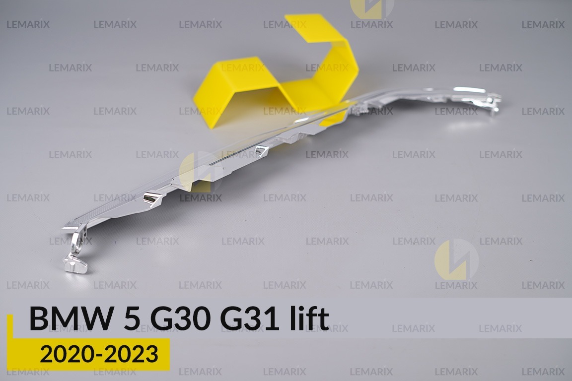 Хромована декоративна маска верхня BMW 5 G30 G31 (2020-2023) рест права