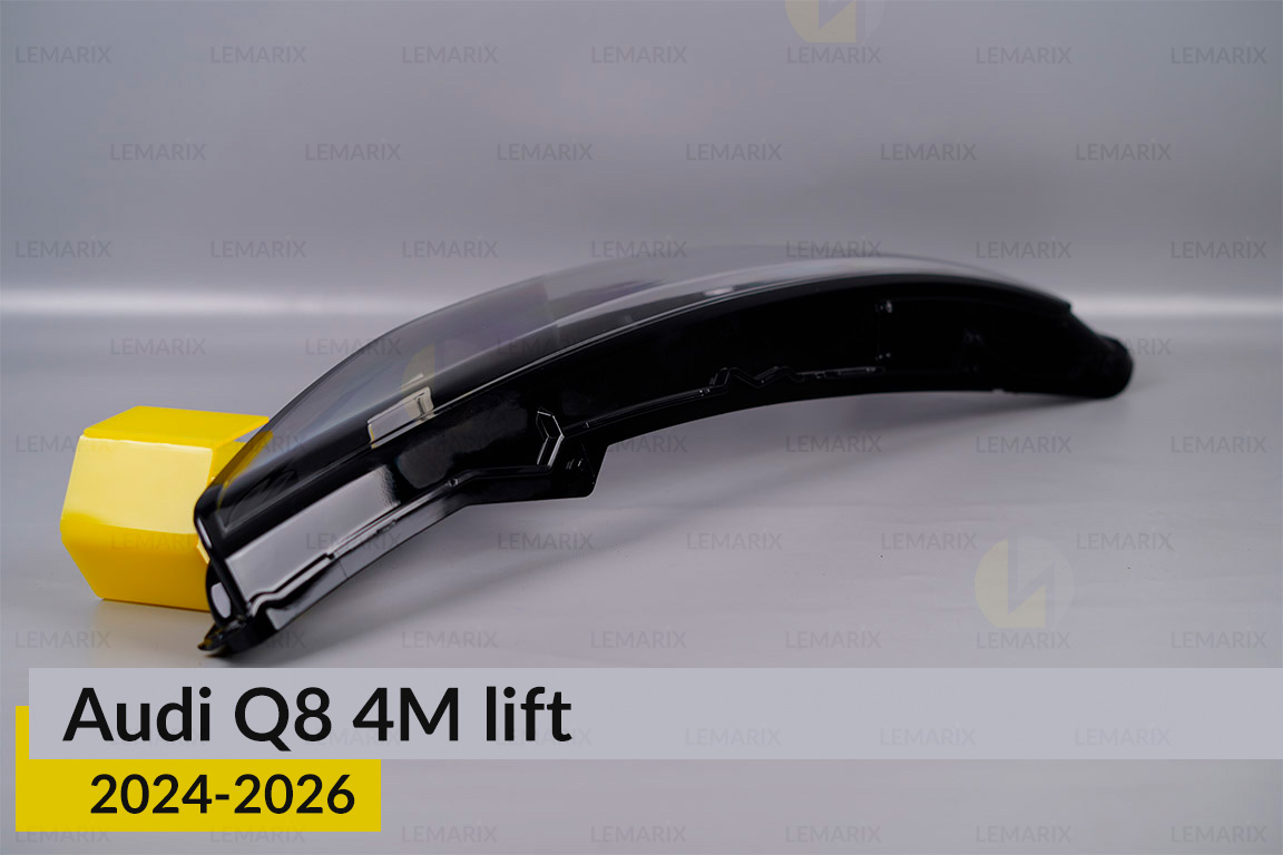 Скло фари Audi Q8 4M (2024-2026) рест праве