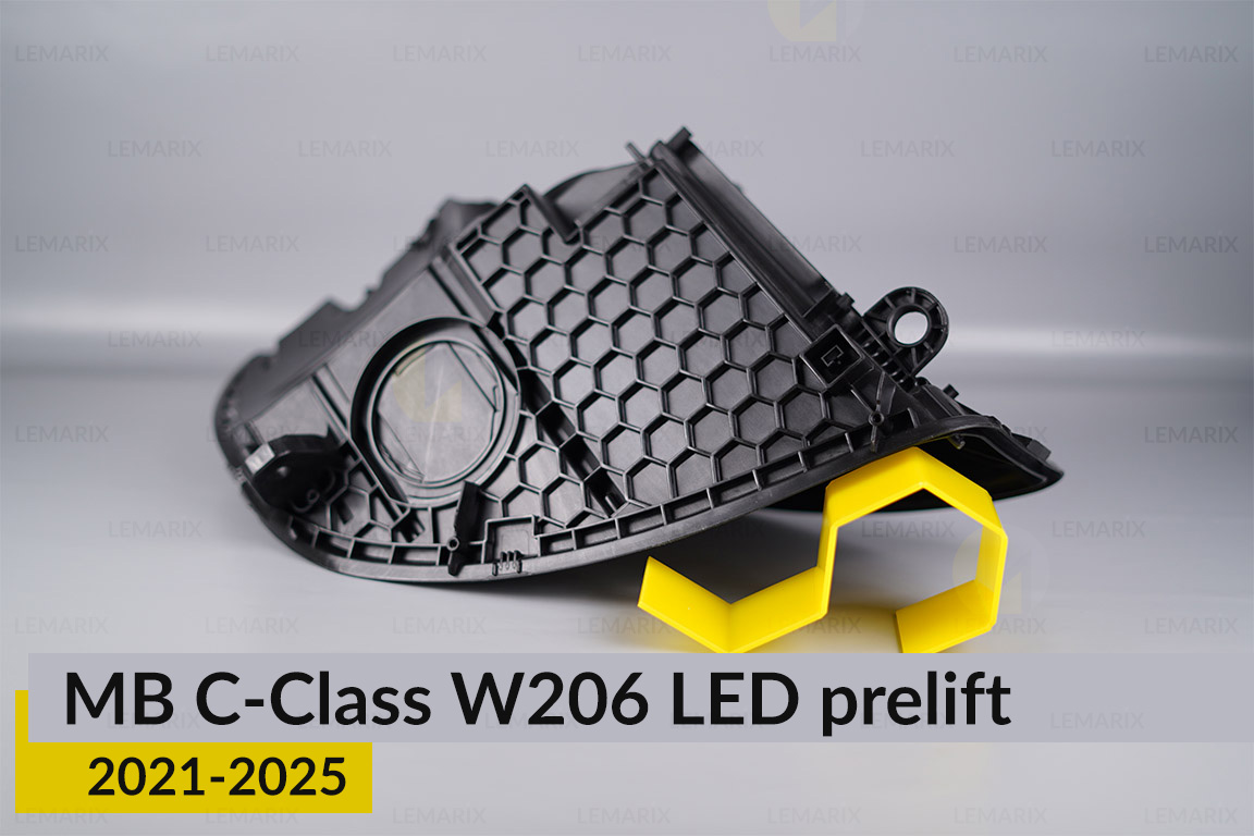 Корпус фари Mercedes-Benz C-Class W206 LED (2021-2025) дорест лівий