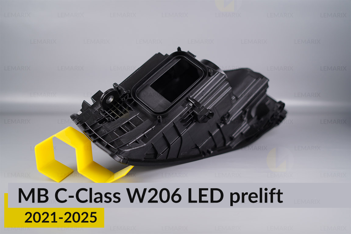 Корпус фари Mercedes-Benz C-Class W206 LED (2021-2025) дорест лівий