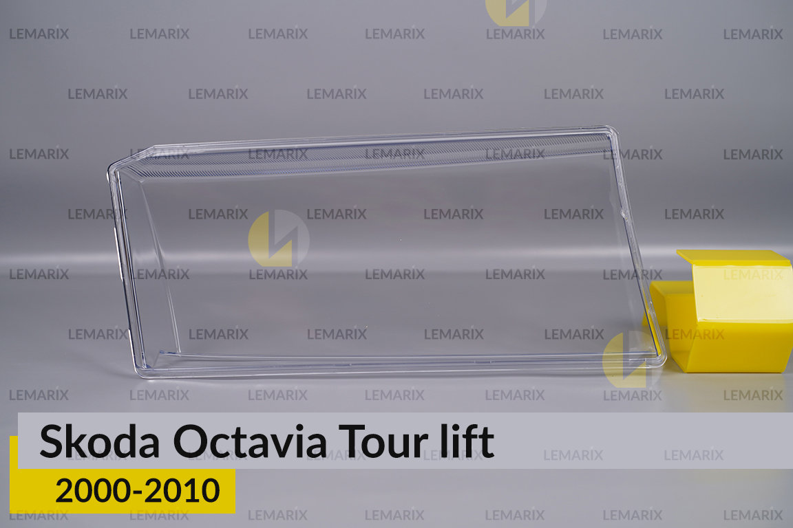 Скло фари Skoda Octavia Tour (2000-2010) рест ліве