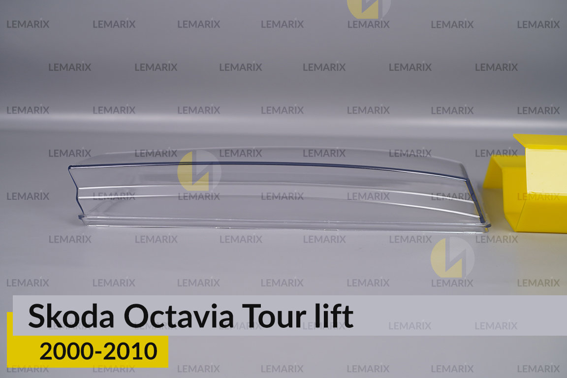 Скло фари Skoda Octavia Tour (2000-2010) рест ліве