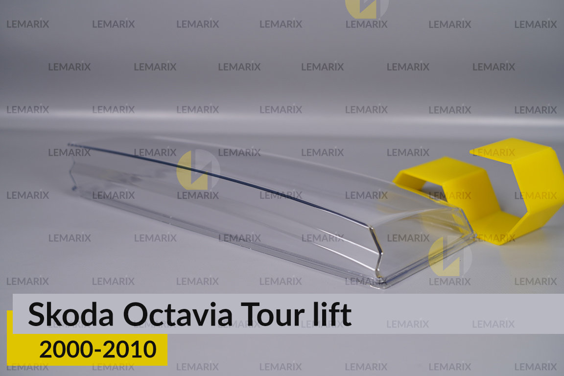 Скло фари Skoda Octavia Tour (2000-2010) рест ліве