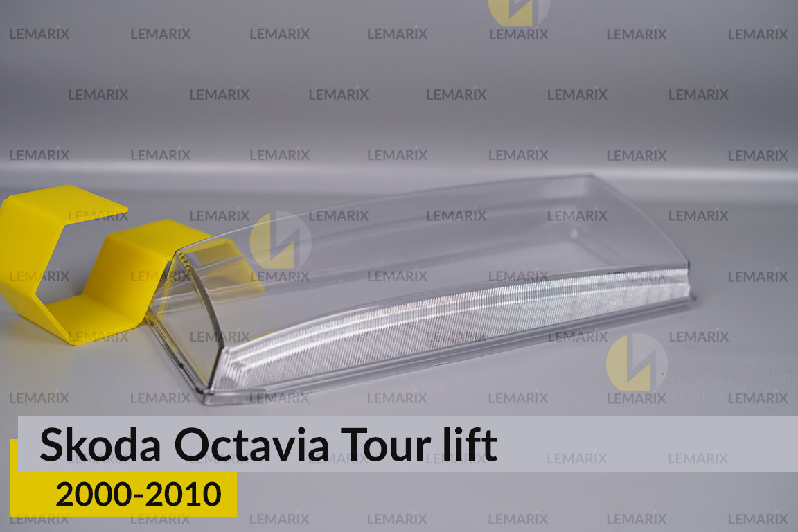 Скло фари Skoda Octavia Tour (2000-2010) рест ліве