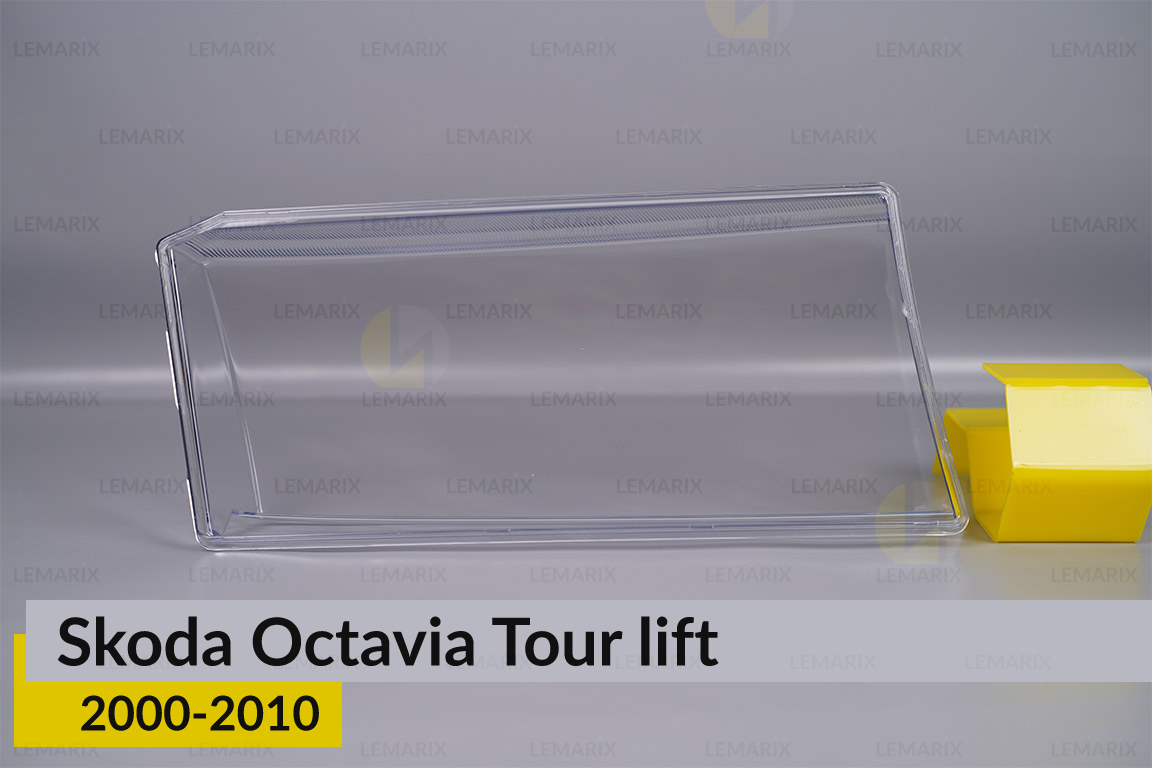 Скло фари Skoda Octavia Tour (2000-2010) рест ліве
