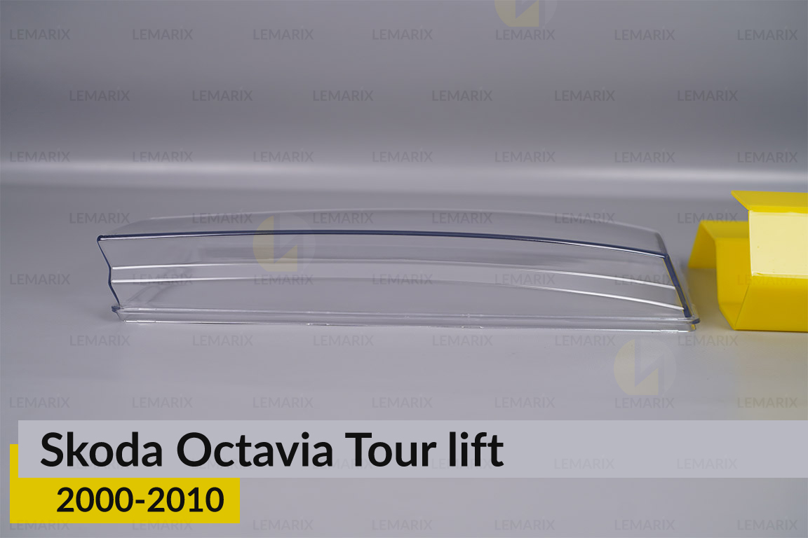 Скло фари Skoda Octavia Tour (2000-2010) рест ліве
