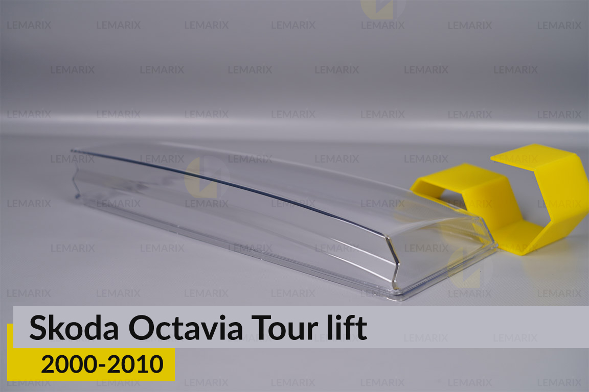 Скло фари Skoda Octavia Tour (2000-2010) рест ліве
