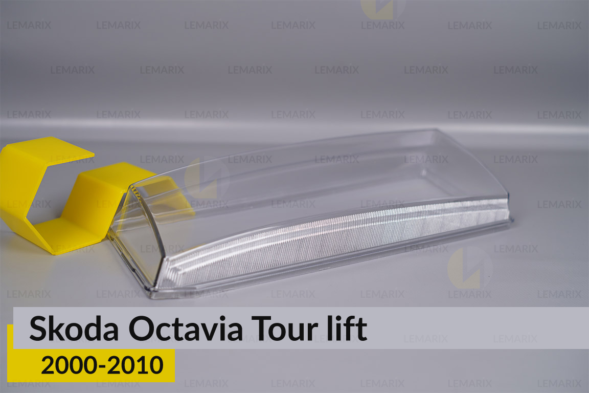 Скло фари Skoda Octavia Tour (2000-2010) рест ліве